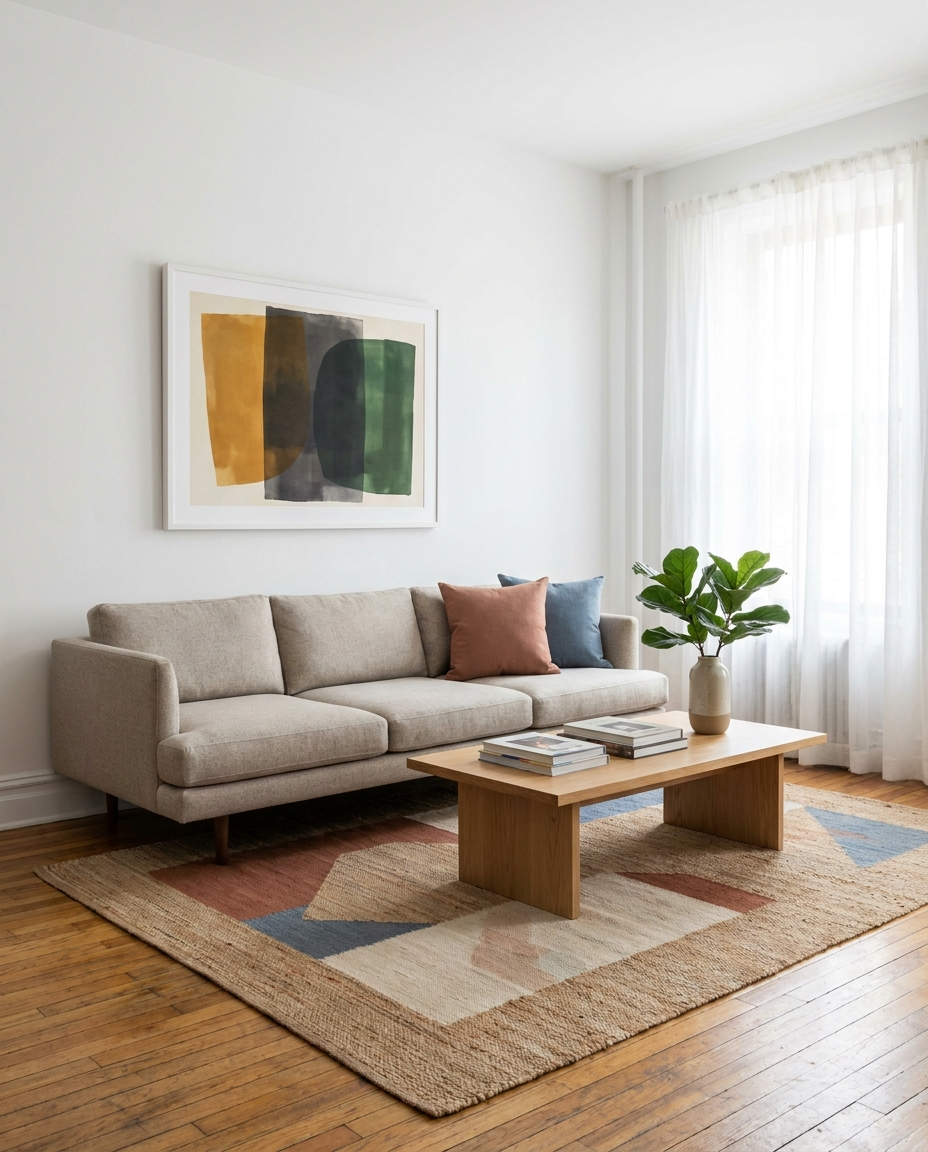 Sofa-room creative developed for AptDeco